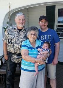 Grandpa, Great Grandma and Daddy